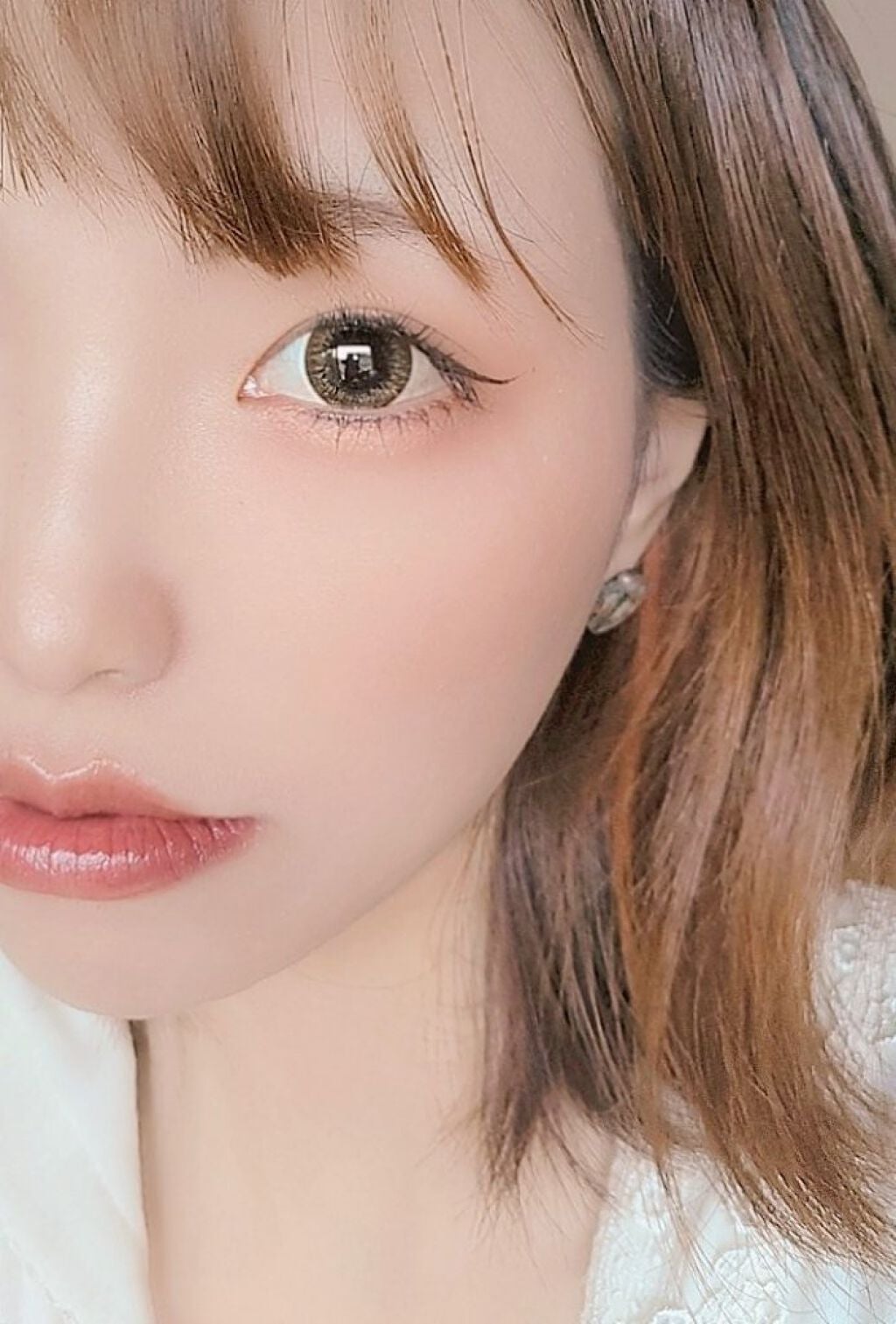 デコラティブアイズ UVモイスト/Decorative Eyes/カラーコンタクトレンズを使ったクチコミ(6枚目)