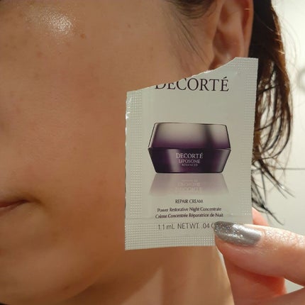 リポソーム アドバンスト リペアクリーム/DECORTÉ/フェイスクリームを使ったクチコミ(2枚目)