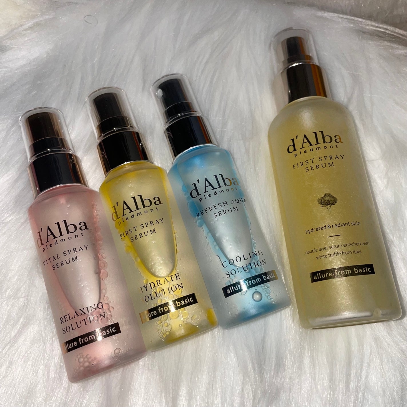 ダルバ ホワイトトリュフファーストスプレーセラム/ダルバ/ミスト状化粧水を使ったクチコミ(4枚目)