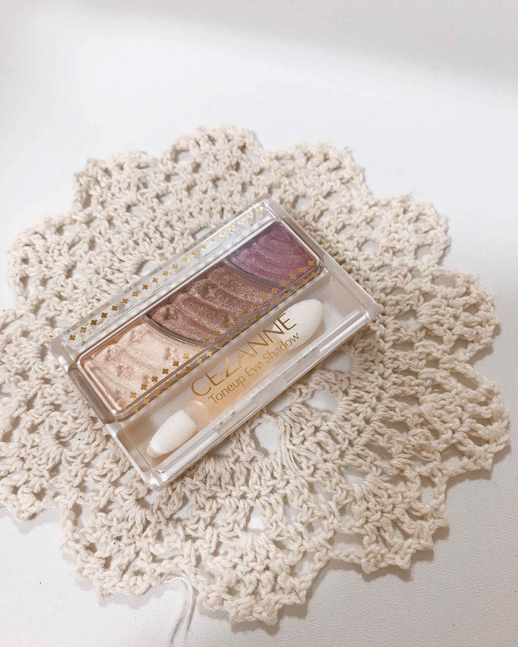 トーンアップアイシャドウ/CEZANNE/アイシャドウパレットを使ったクチコミ（1枚目）