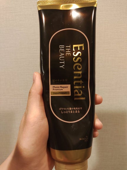 THE BEAUTY 髪のキメ美容プレミアムトリートメント<モイストリペアプレミアム>/エッセンシャル/洗い流すヘアトリートメントを使ったクチコミ(1枚目)