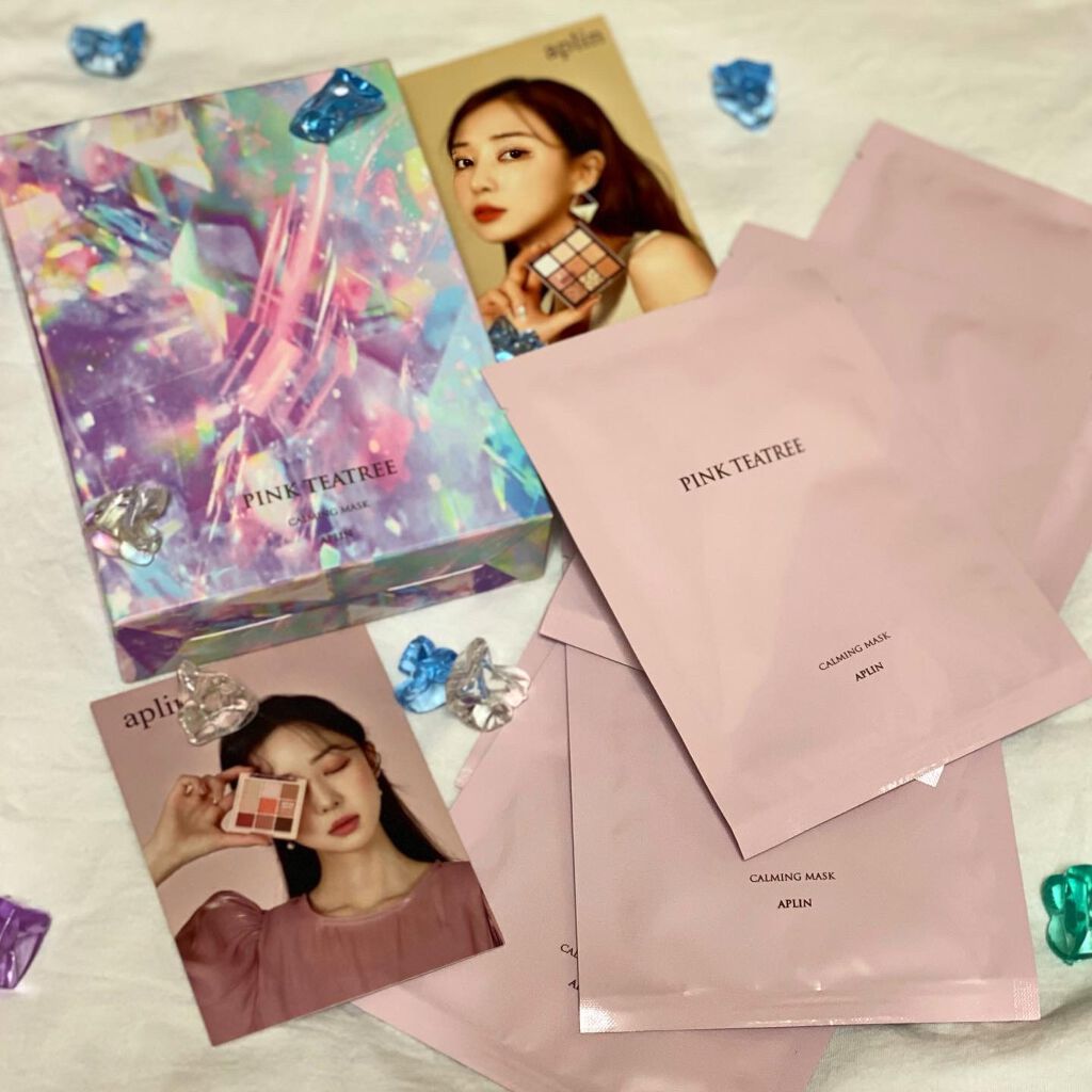 ピンクティーツリーマスクパック/APLIN/シートマスク・パックを使ったクチコミ(1枚目)