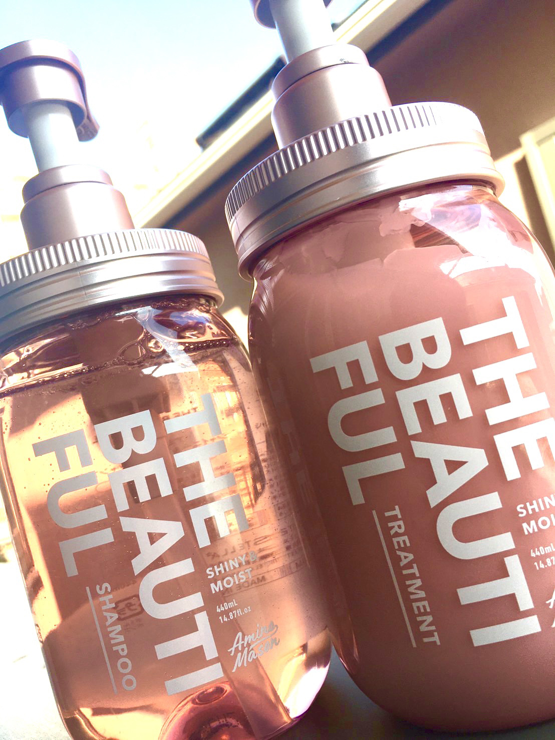 シャイニー＆モイスト シャンプー／ヘアトリートメント/アミノメイソン/市販シャンプーを使ったクチコミ（1枚目）