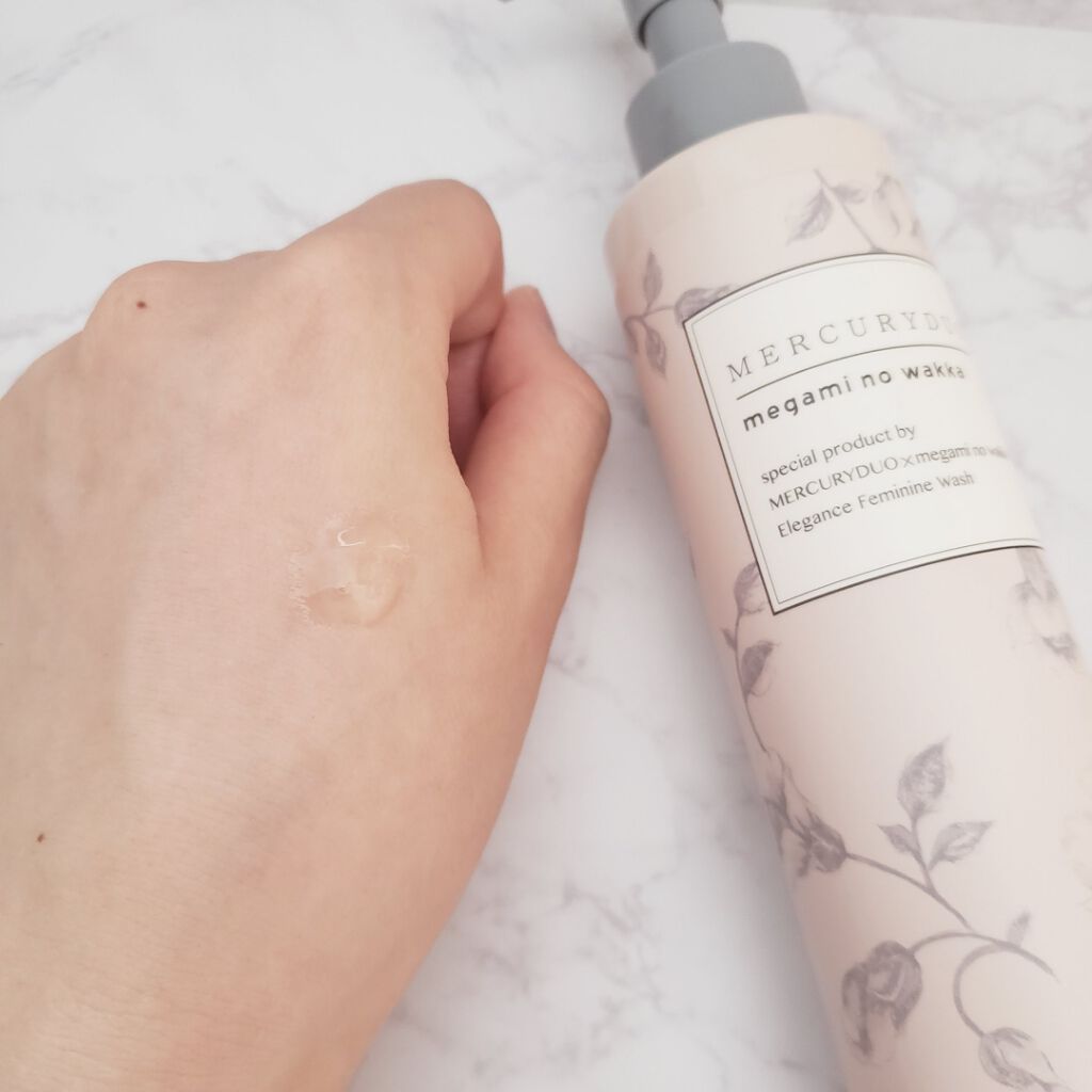 MERCURYDUO　エレガンスフェミニンウォッシュ/R&amp;/デリケートゾーンケアを使ったクチコミ（2枚目）