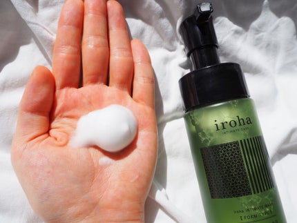 イロハ インティメートウォッシュ フォームタイプ ベルガモットとビターオレンジの香り/iroha INTIMATE CARE/デリケートゾーンケアを使ったクチコミ(2枚目)