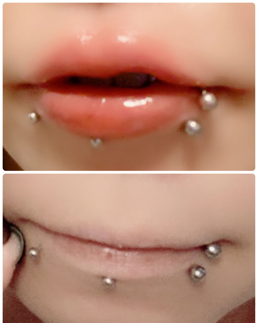 ケアオイルティントリップ 504 ピーチブラウン/CandyDoll/リップティントを使ったクチコミ（1枚目）