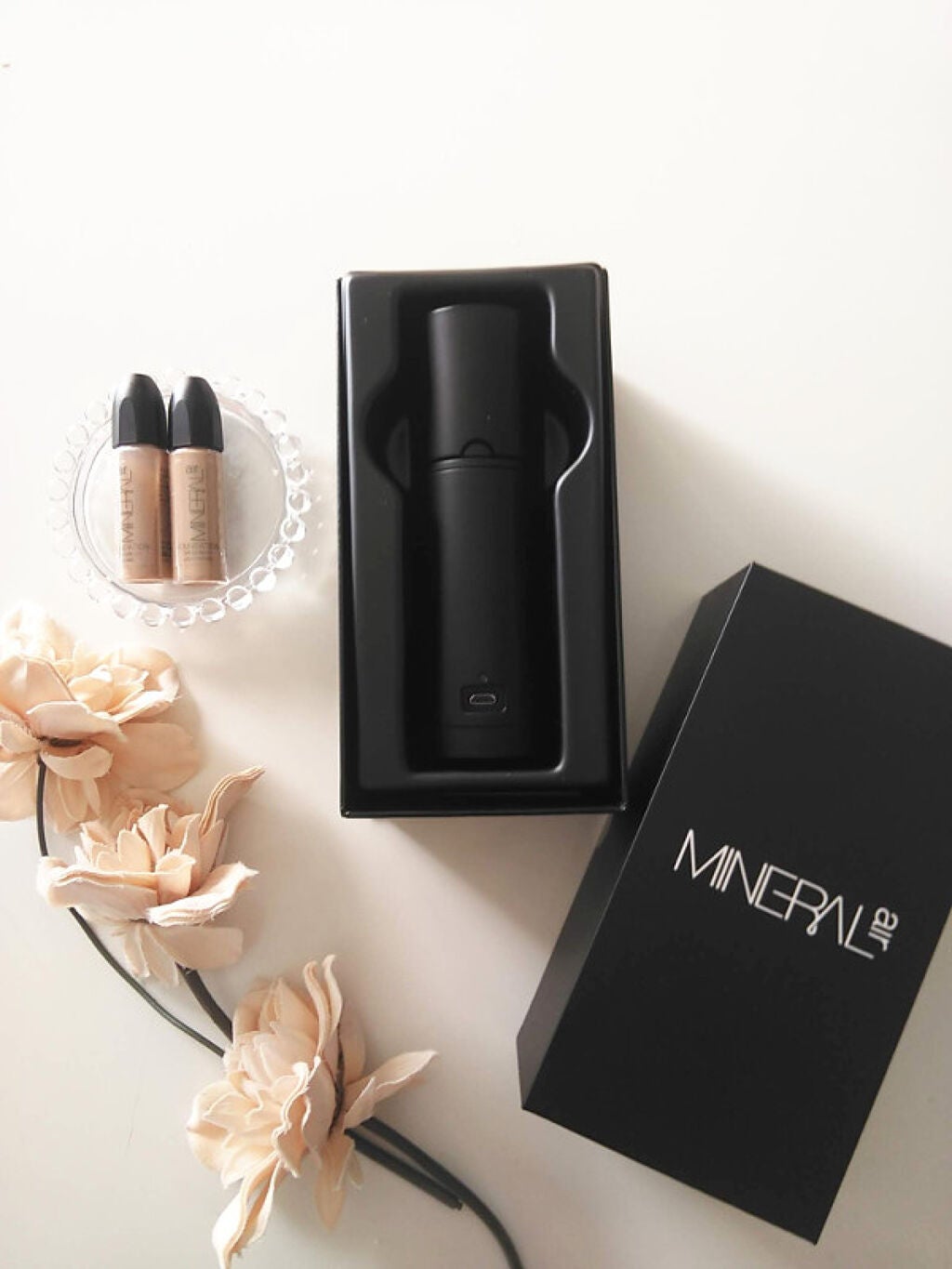 ミネラルエアースターターセット/NIMERAL air/その他ファンデーションを使ったクチコミ(1枚目)