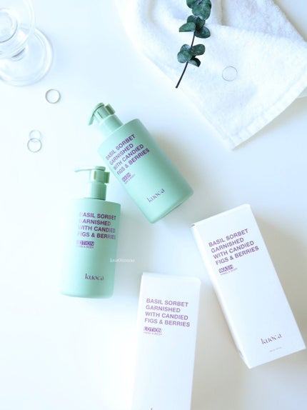 バジルソルベ ハンド&ボディウォッシュ/KUOCA/ボディソープを使ったクチコミ(6枚目)