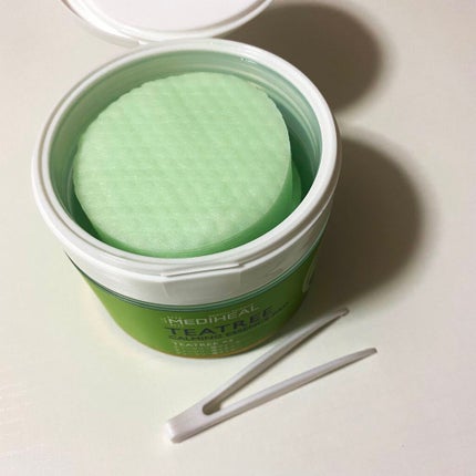 ティーツリーカーミングエッセンスパッド/MEDIHEAL/トナーパッドを使ったクチコミ(2枚目)