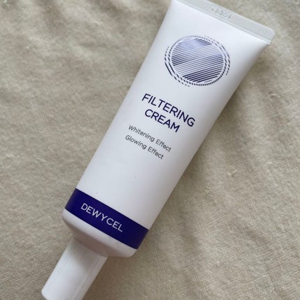 フィルタリングクリーム/DEWYCEL/日焼け止めクリームを使ったクチコミ(1枚目)