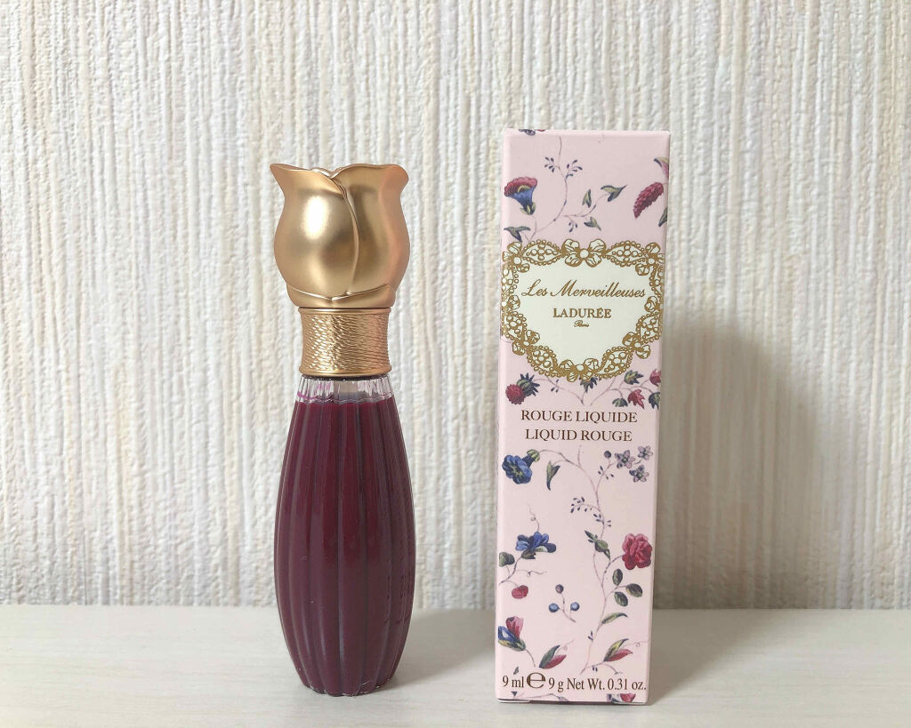 ラデュレ リキッドルージュ/レ・メルヴェイユーズ ラデュレ/口紅を使ったクチコミ（1枚目）