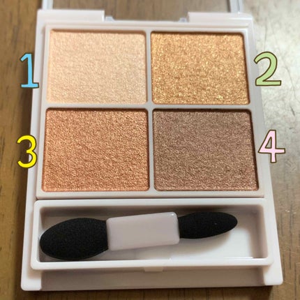 シルキースフレアイズ/キャンメイク/アイシャドウパレットを使ったクチコミ(2枚目)