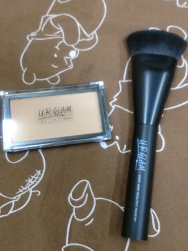 UR GLAM　SHADING POWDER ライトベージュ/U R GLAM/シェーディングを使ったクチコミ（1枚目）