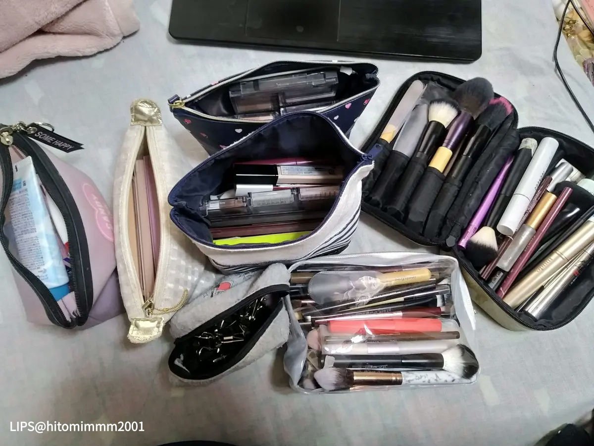 ふわもこポーチ/DAISO/化粧ポーチを使ったクチコミ（2枚目）