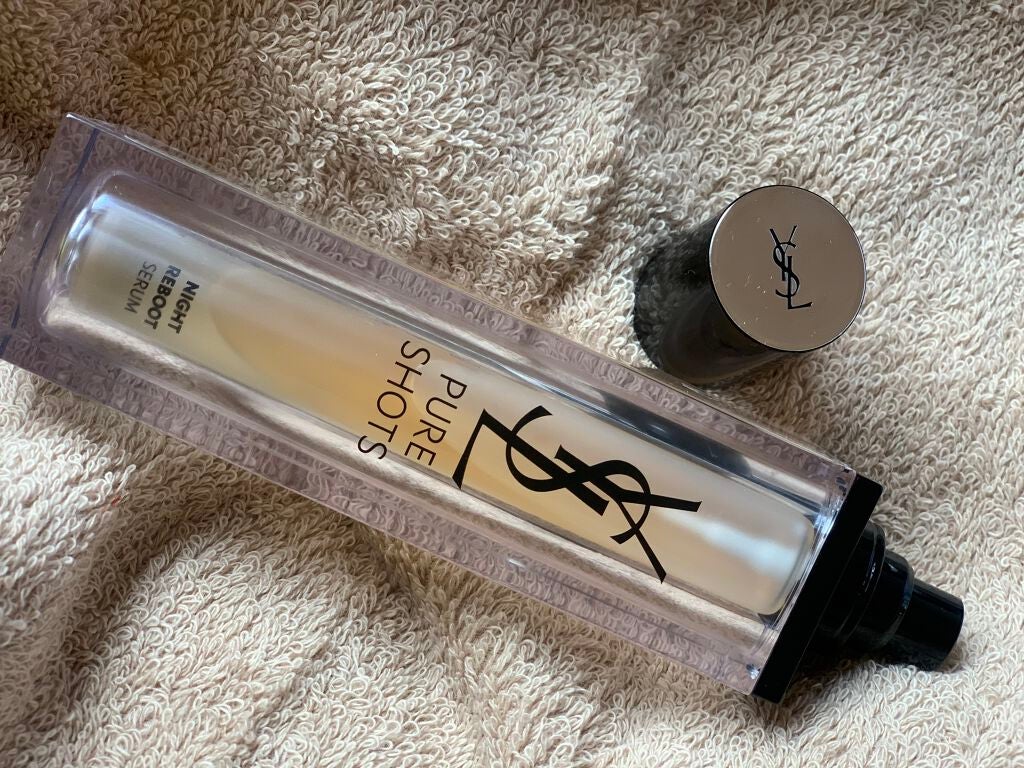 ピュアショット ナイト リチャージセラム/YVES SAINT LAURENT BEAUTE/美容液を使ったクチコミ(1枚目)