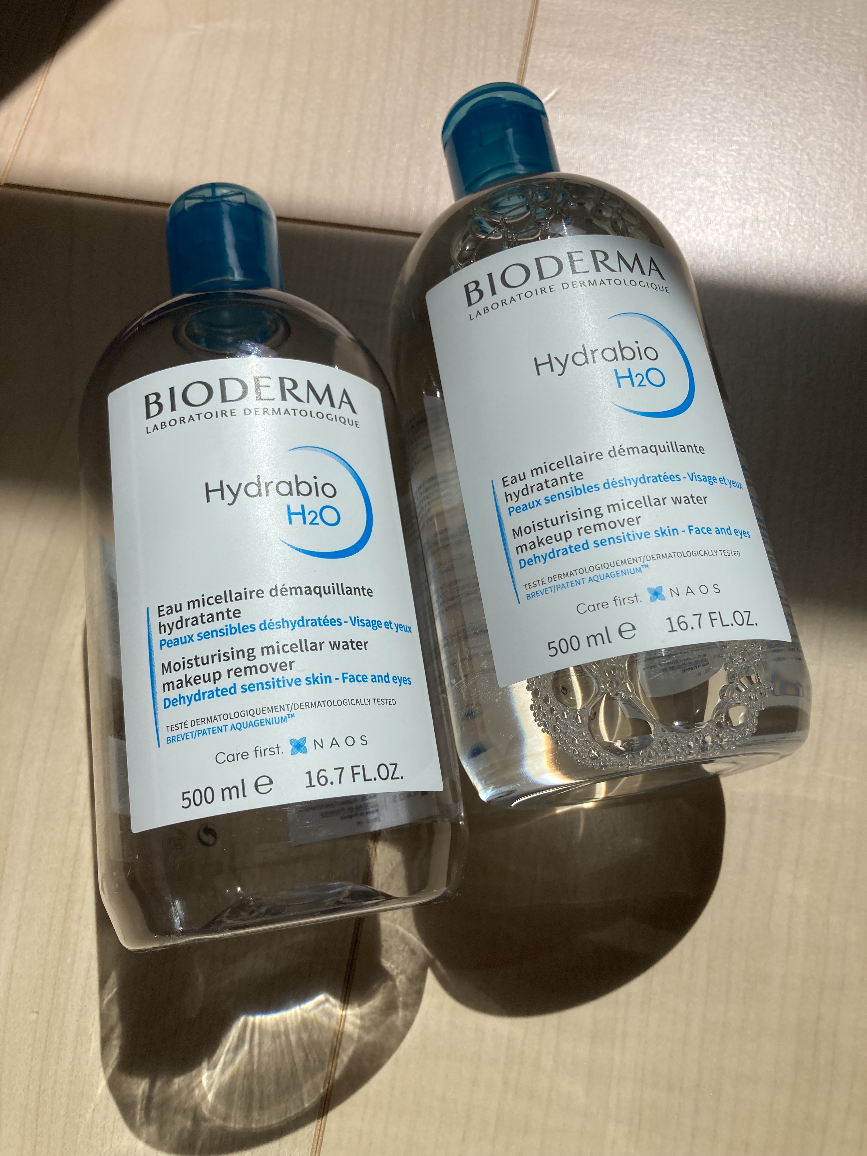 イドラビオ エイチツーオー 500ml/ビオデルマ/クレンジングウォーターを使ったクチコミ（1枚目）