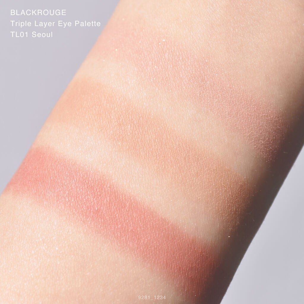 トリプルレイヤーアイパレット/BLACK ROUGE/アイシャドウパレットを使ったクチコミ(5枚目)