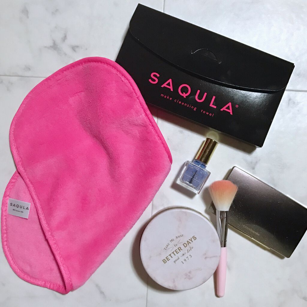 SAQULAクレンジングタオル/SAQULA/その他スキンケアグッズを使ったクチコミ（1枚目）