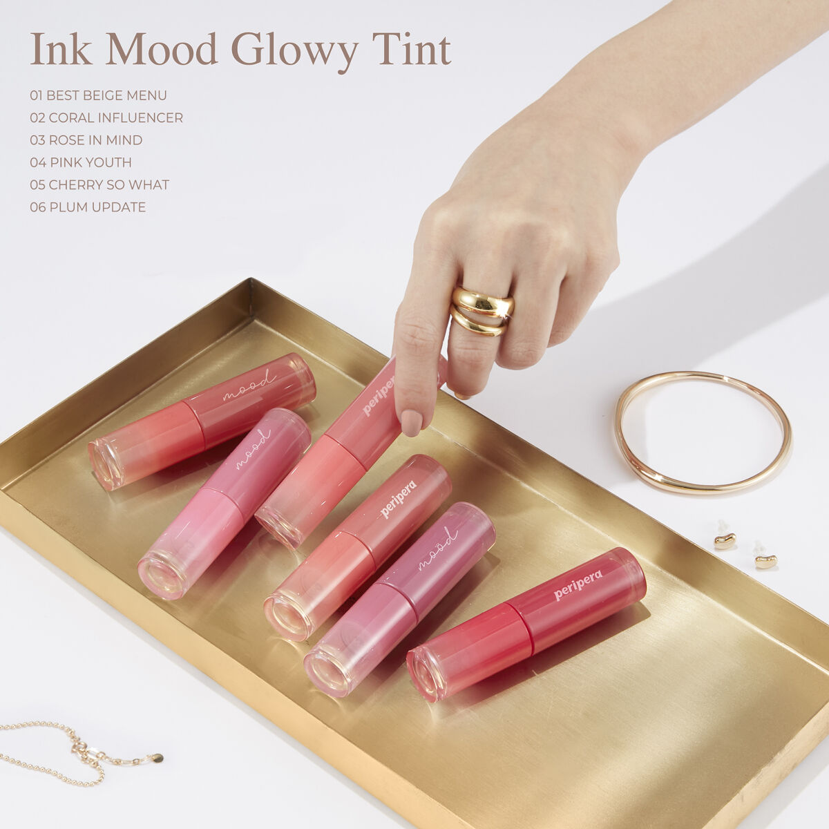 ペリペラ インク ムード グロイ ティント/PERIPERA/リップティントを使ったクチコミ（1枚目）