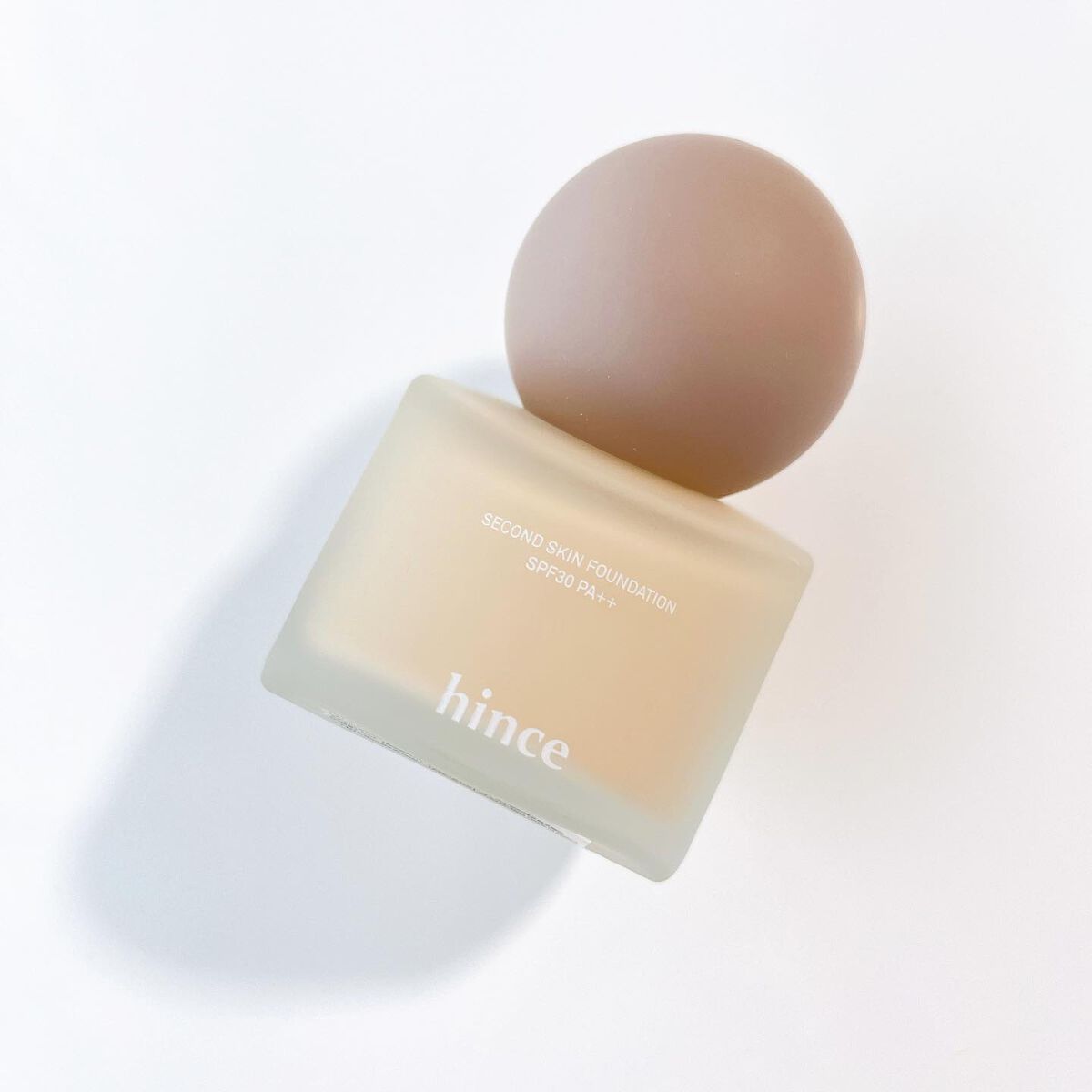 セカンドスキンファンデーション 21 アイボリー/hince/リキッドファンデーションを使ったクチコミ（1枚目）