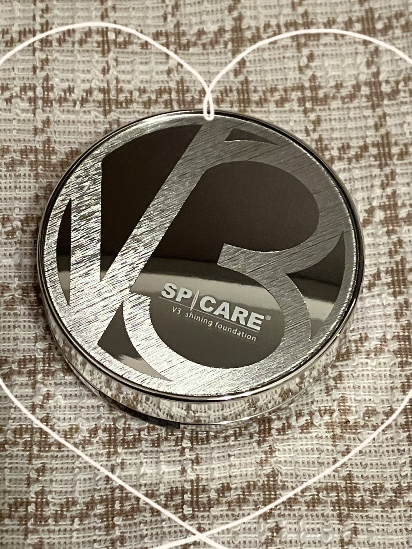 V3シャイニングファンデーション/SPICARE/クッションファンデーションを使ったクチコミ(1枚目)