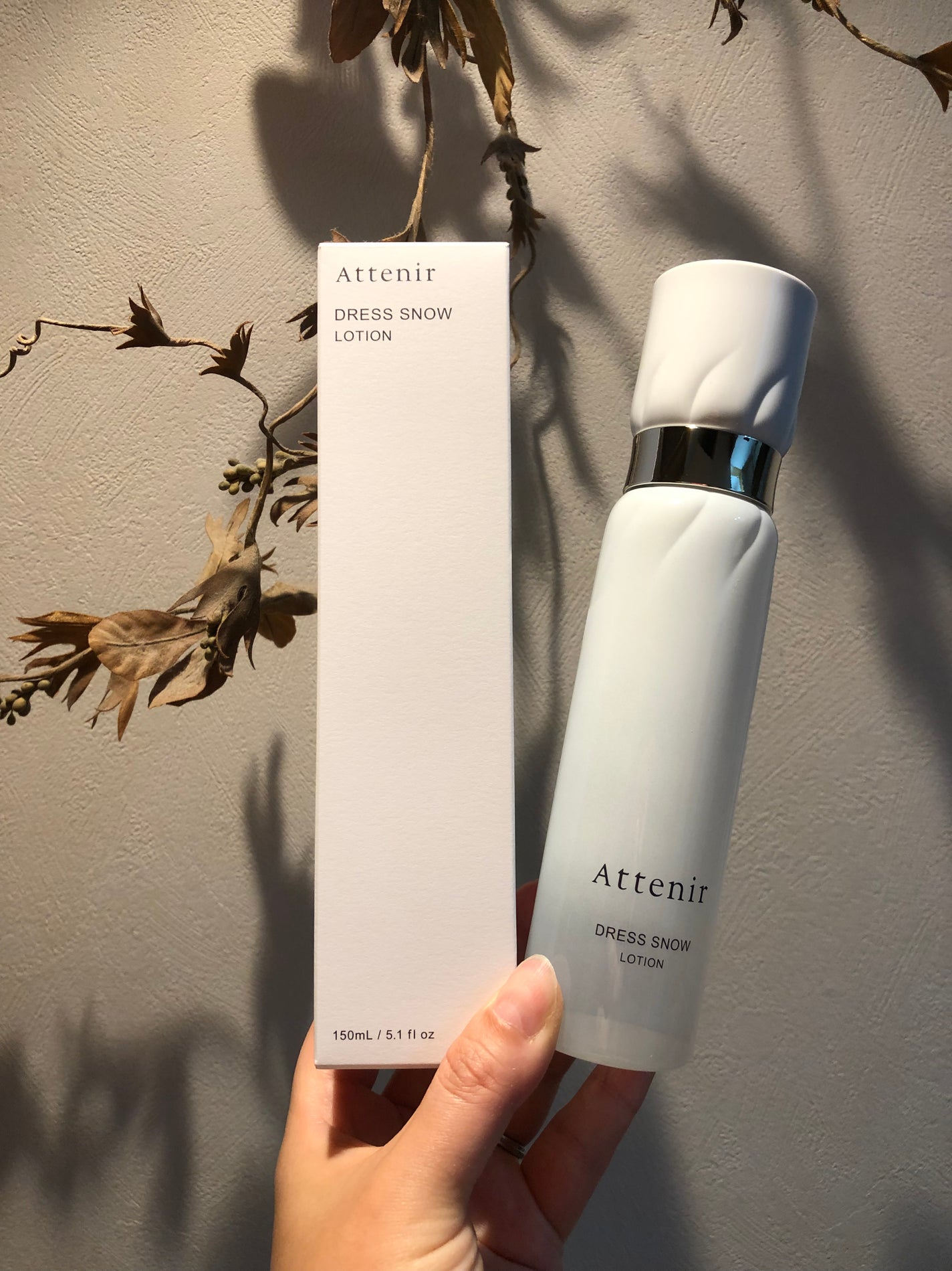 ドレススノー ローション【医薬部外品】 /アテニア/化粧水を使ったクチコミ(1枚目)
