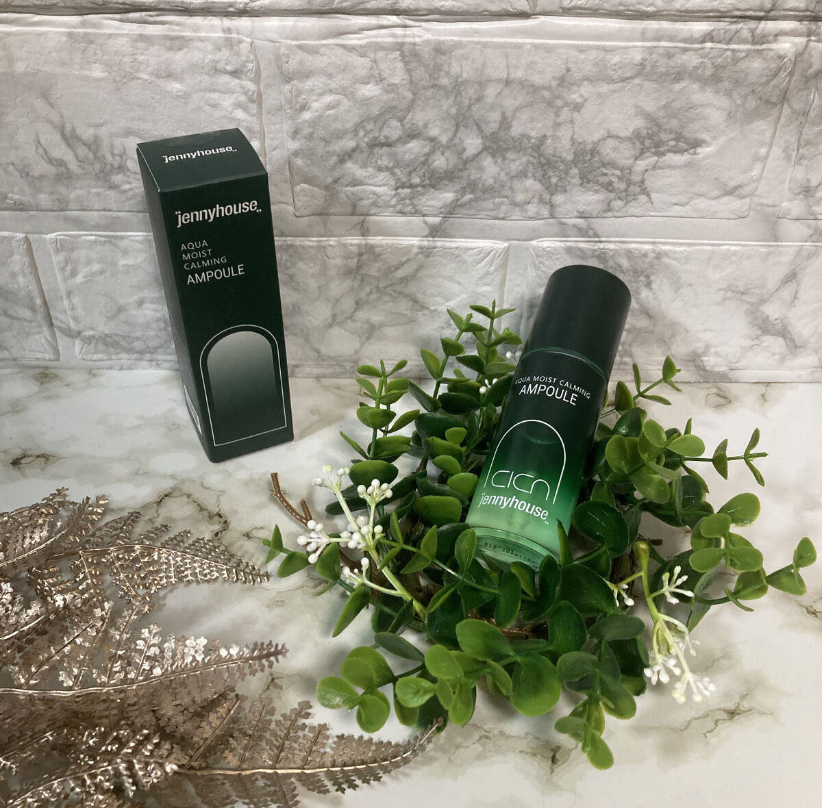 アクア モイスト カーミング アンプル/jenny house/美容液を使ったクチコミ（1枚目）