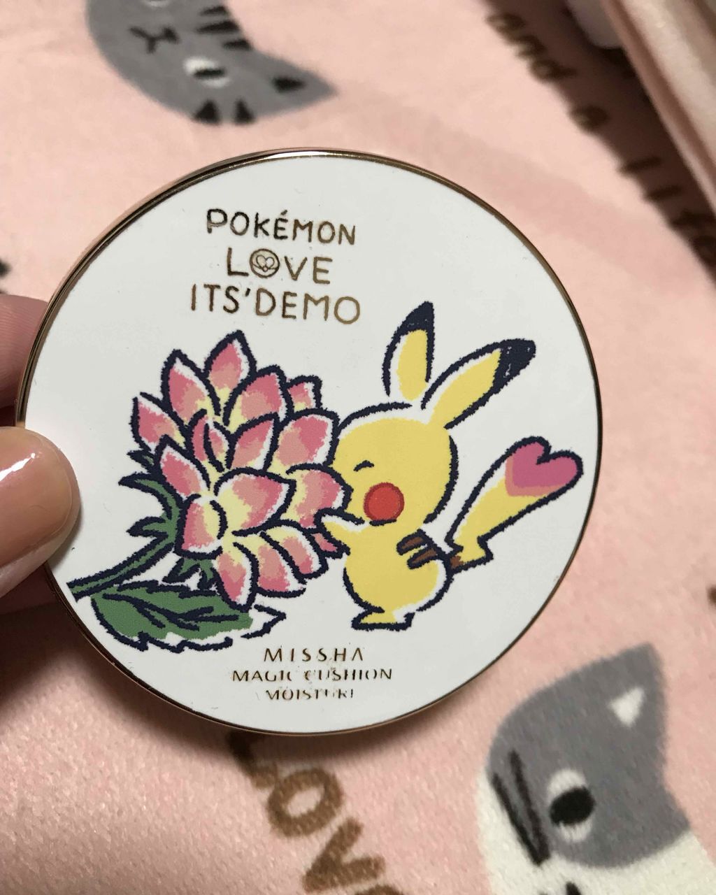 M クッション ファンデーション(モイスチャー)/MISSHA/クッションファンデーションを使ったクチコミ（1枚目）