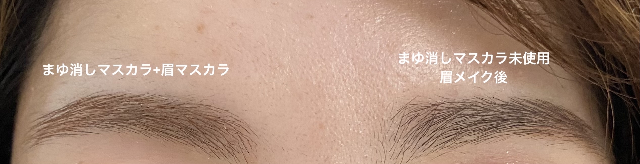 まゆ消し マスカラ/FASIO/眉マスカラを使ったクチコミ（3枚目）