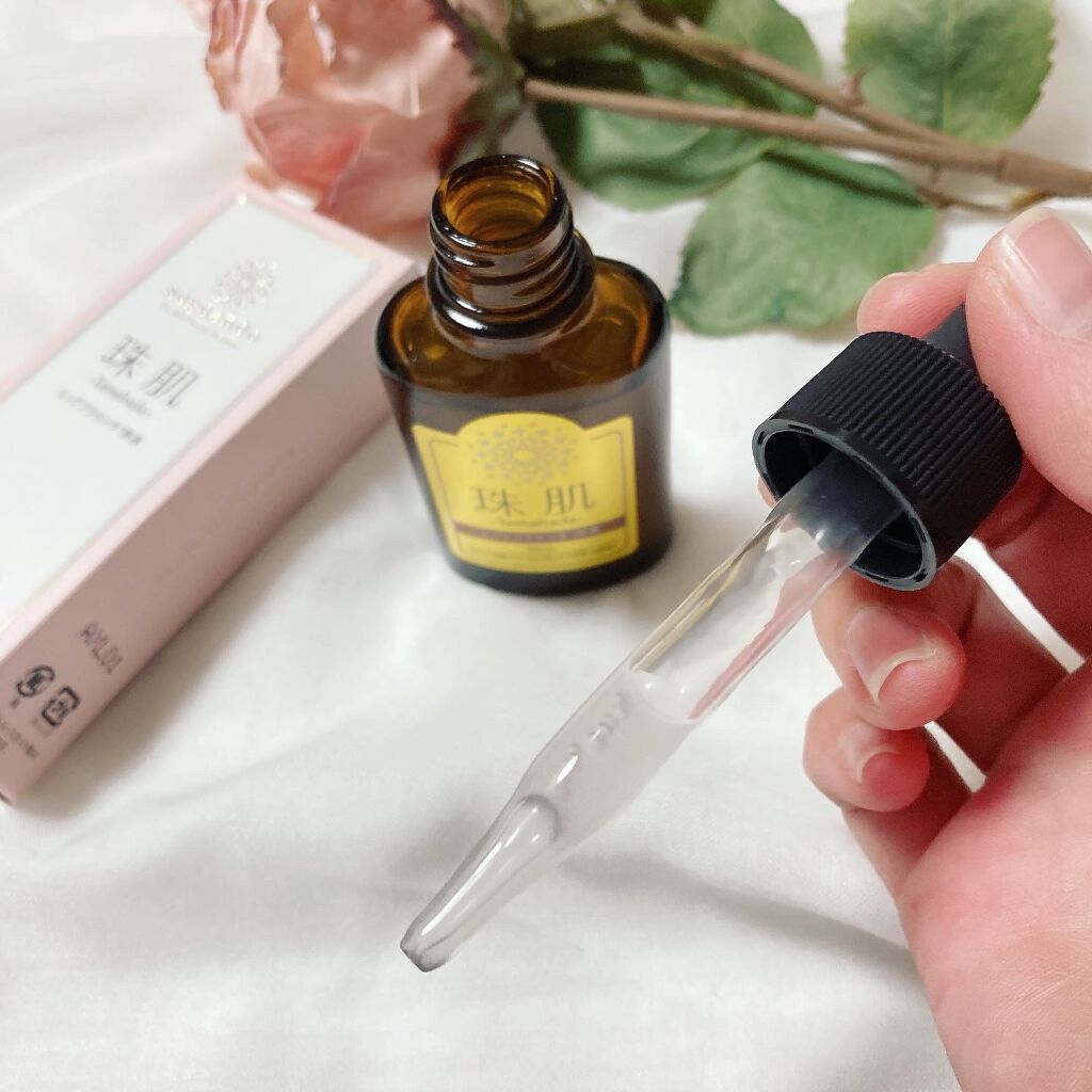 Rie_beauty on LIPS 「珠肌エッグプラセンタ原液.珠肌のスキンケアは他にも沢山使ってい..」(3枚目)