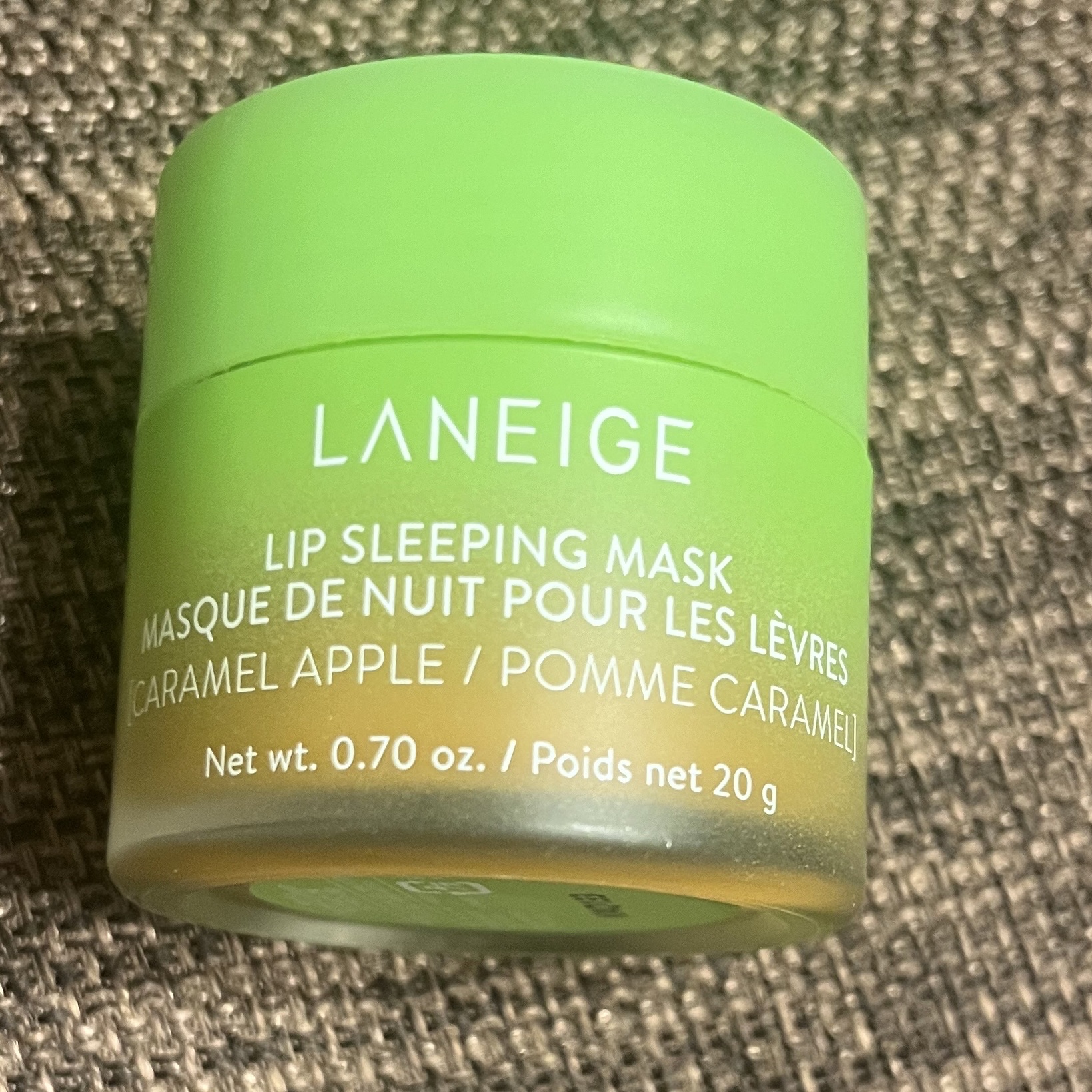 リップスリーピングマスク キャラメルアップル/LANEIGE/リップマスクを使ったクチコミ（2枚目）