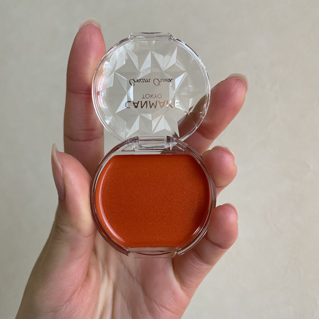 クリームチーク/キャンメイク/ジェル・クリームチークを使ったクチコミ（3枚目）