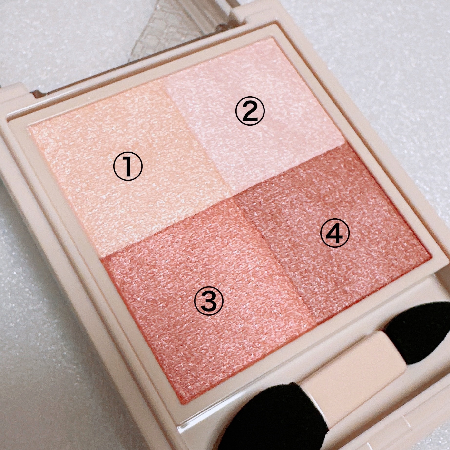 ニュアンス デューイ クリエイター/Visée/アイシャドウパレットを使ったクチコミ（2枚目）