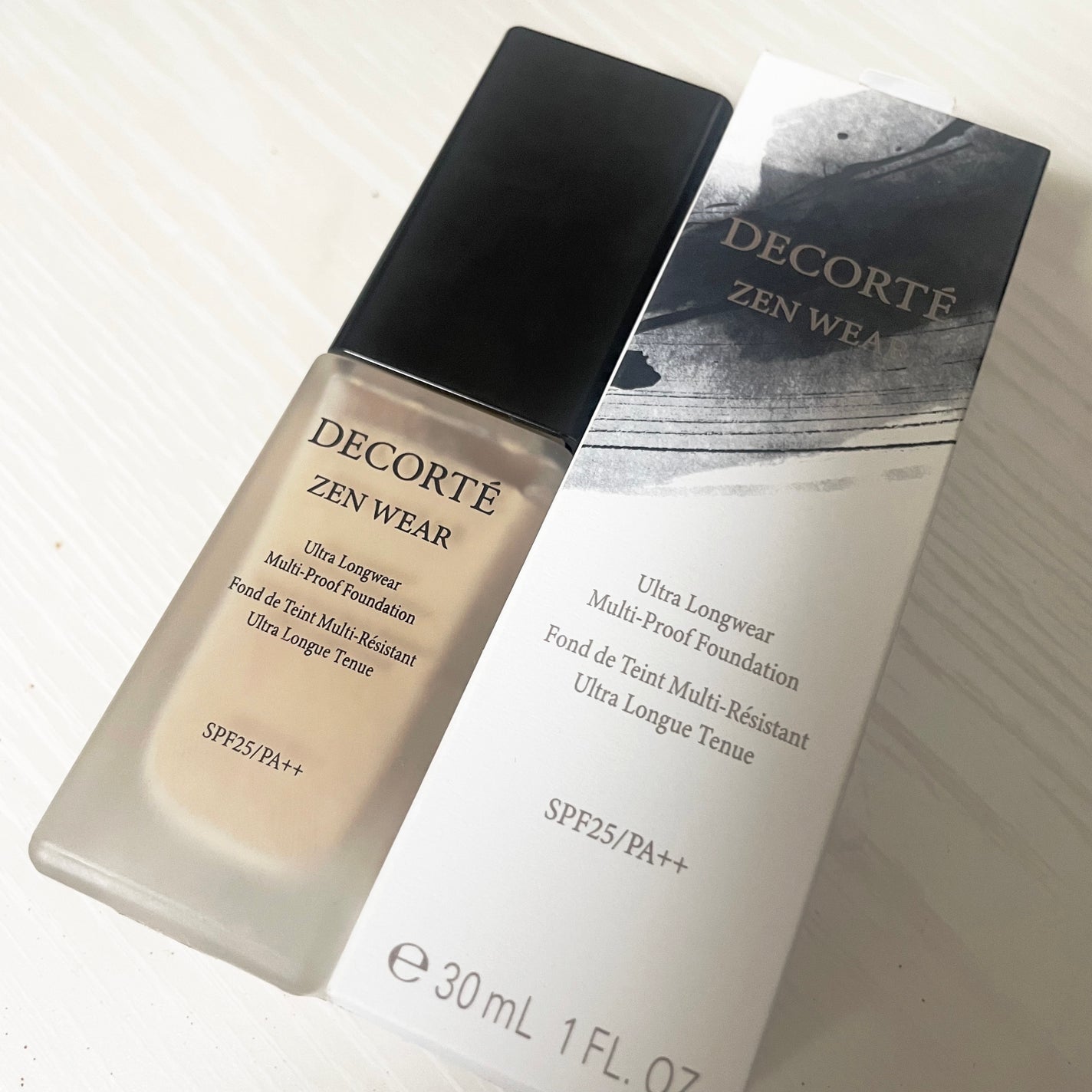 ゼン ウェア フルイド/DECORTÉ/リキッドファンデーションを使ったクチコミ(1枚目)