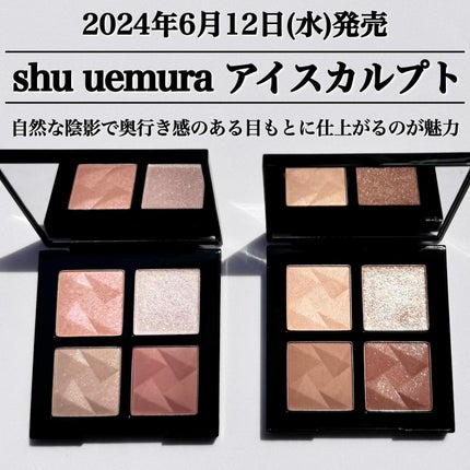 アイスカルプト/shu uemura/アイシャドウパレットを使ったクチコミ(2枚目)