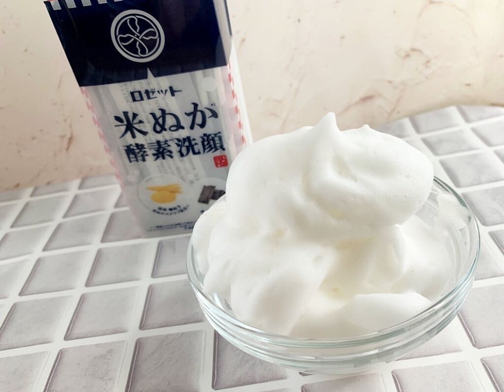 江戸こすめ 米ぬか洗顔/ロゼット/洗顔フォームを使ったクチコミ(7枚目)