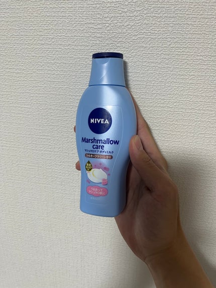 マシュマロケアボディミルク シルキーフラワーの香り/ニベア/ボディミルクを使ったクチコミ(1枚目)