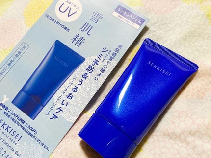 クリアウェルネス UVエッセンスジェル/雪肌精/日焼け止めジェルを使ったクチコミ(1枚目)