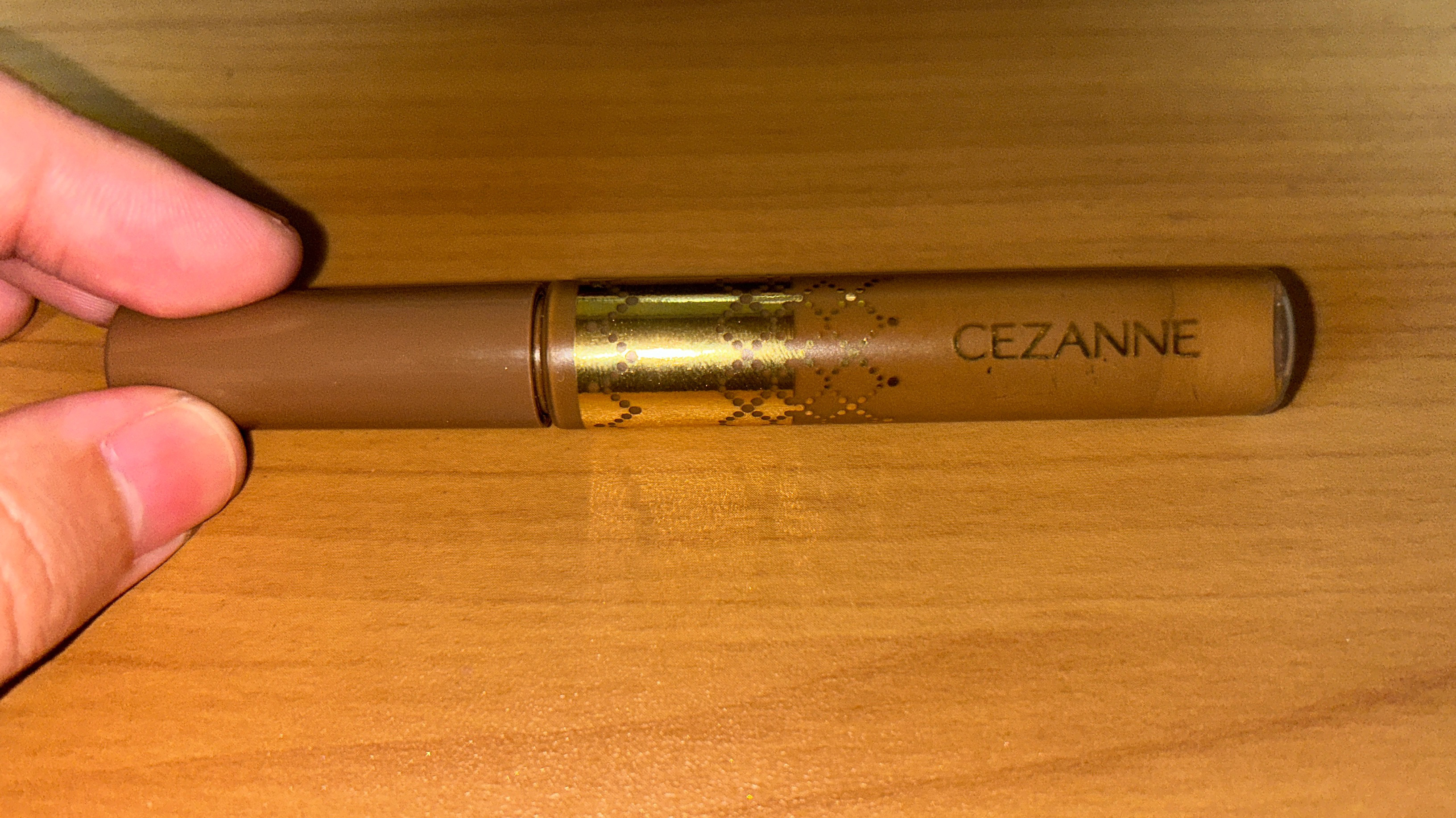 アイブロウマスカラ 01　ナチュラルブラウン/CEZANNE/眉マスカラを使ったクチコミ（2枚目）