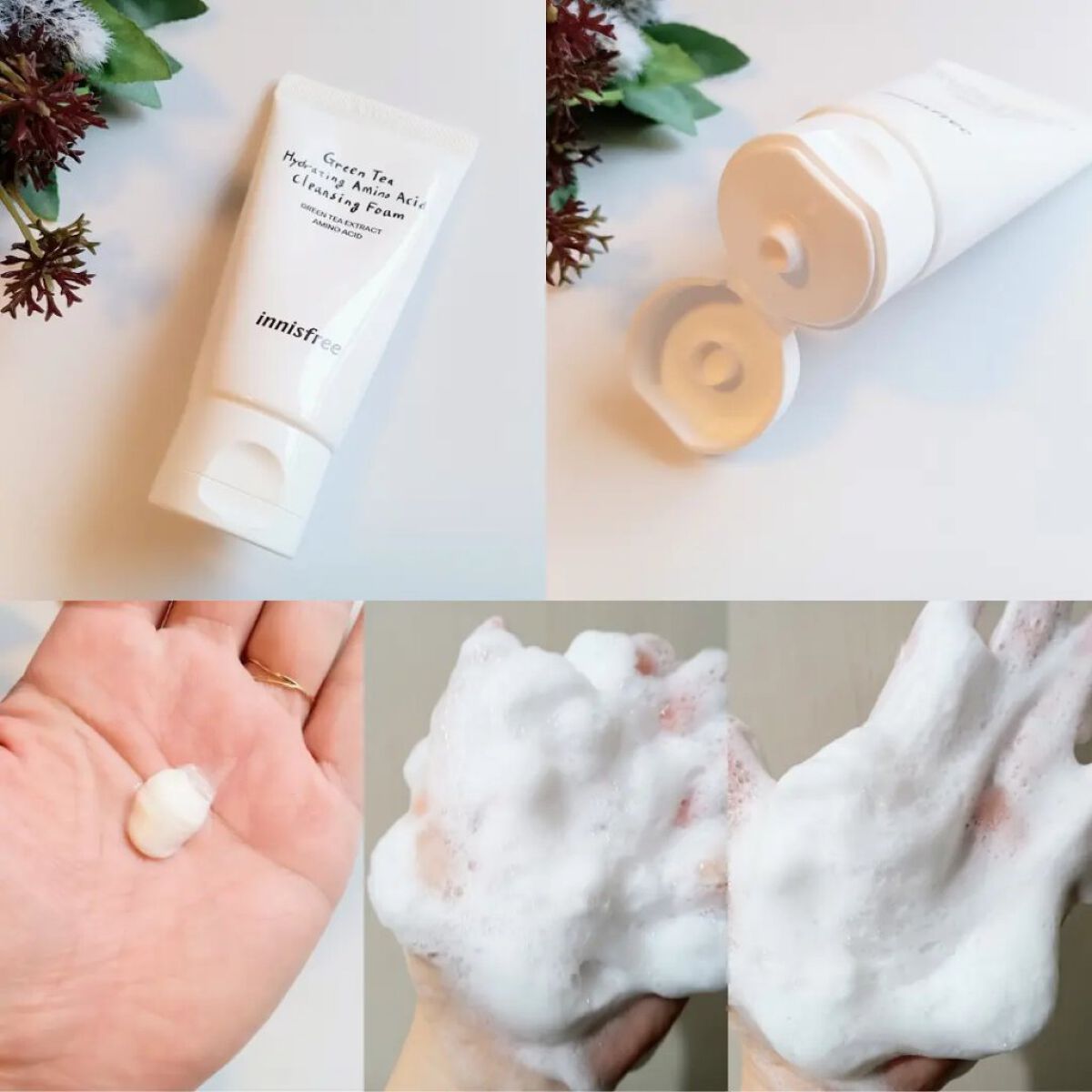 グリーンティーシード セラム N スペシャルセット/innisfree/スキンケアキットを使ったクチコミ（3枚目）