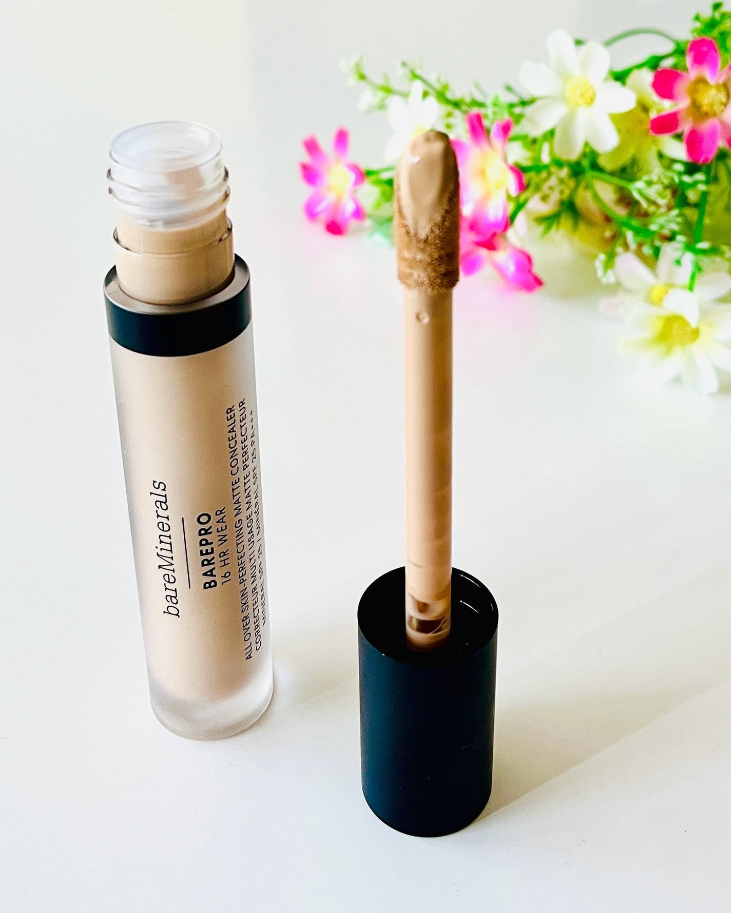 ベアプロ 16HR オールオーバー コンシーラー SPF25(PA+++)/bareMinerals/リキッドコンシーラーを使ったクチコミ(2枚目)