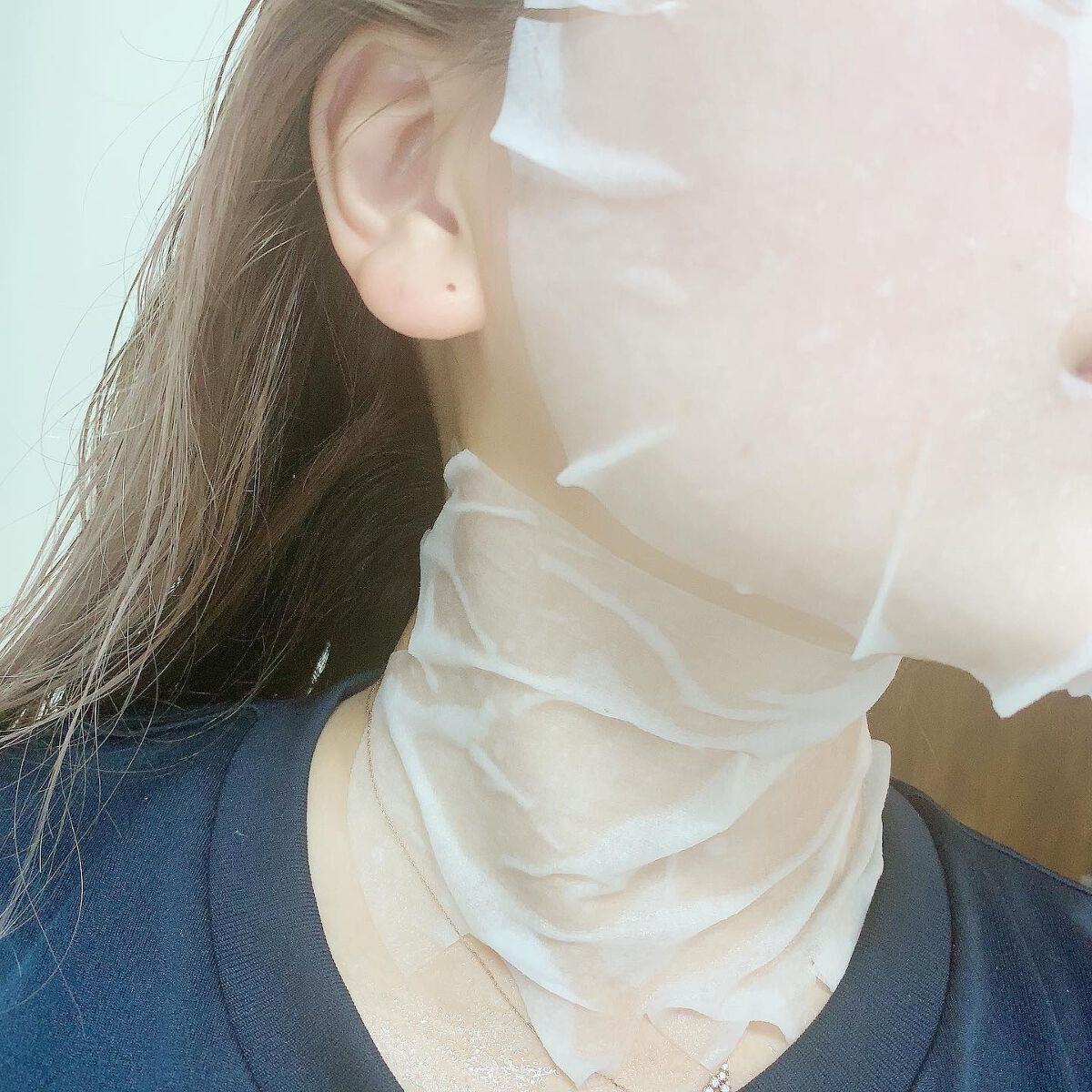 ネオバース フェイス＆ネック プレミアムマスク/NeoBirth./シートマスク・パックを使ったクチコミ（3枚目）