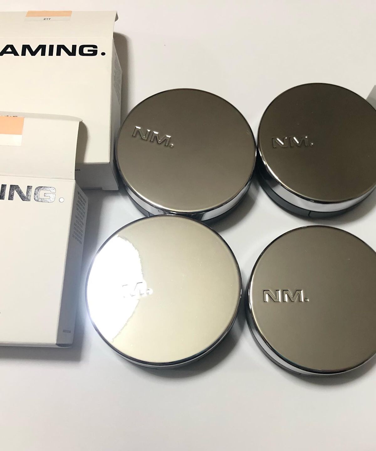 ネーミング レイヤード フィットクッション/NAMING./クッションファンデーションを使ったクチコミ（3枚目）