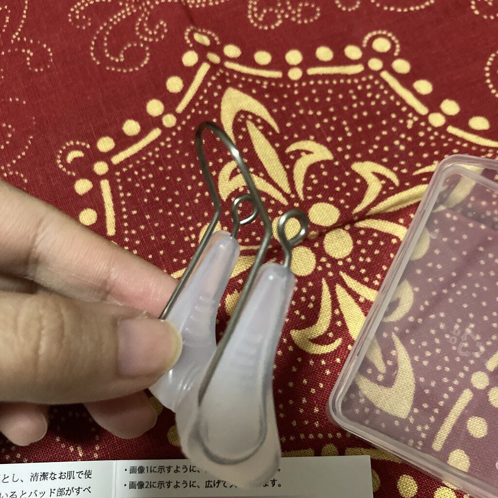 ノーズ クリップ/APIKIE/ボディグッズを使ったクチコミ（2枚目）