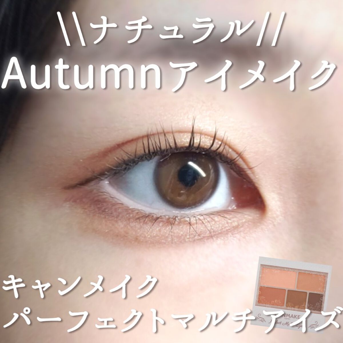 パーフェクトマルチアイズ/キャンメイク/アイシャドウパレットを使ったクチコミ（1枚目）