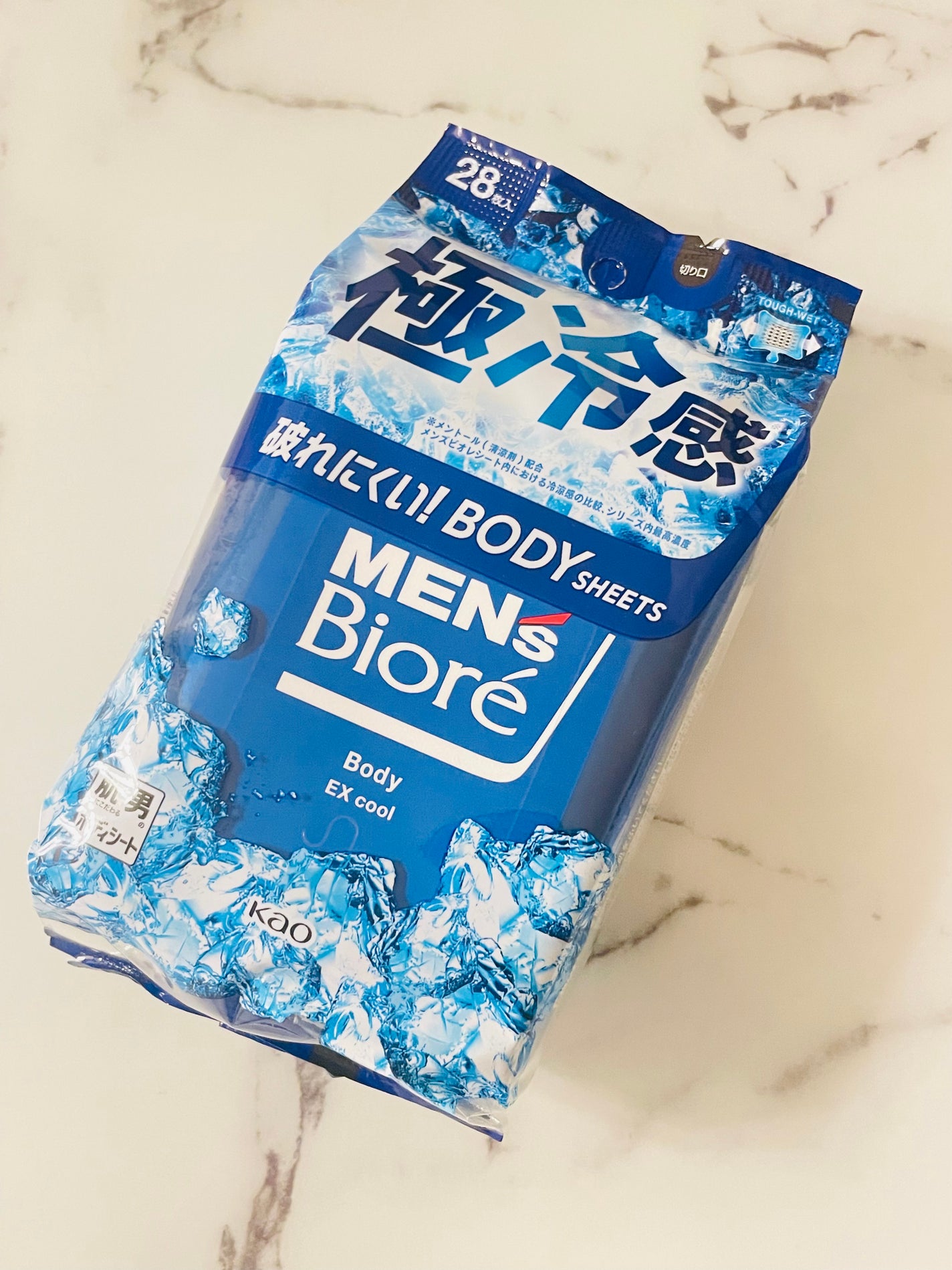 ボディシート 極冷感タイプ/メンズビオレ/ボディシートを使ったクチコミ(1枚目)