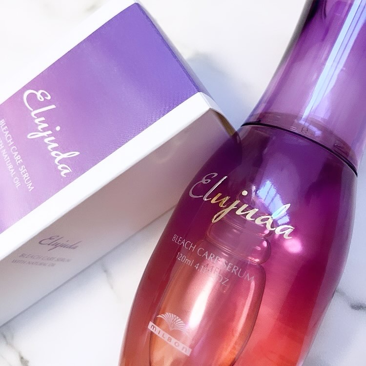 エルジューダブリーチケアセラム/ミルボン/ヘアオイルを使ったクチコミ（1枚目）