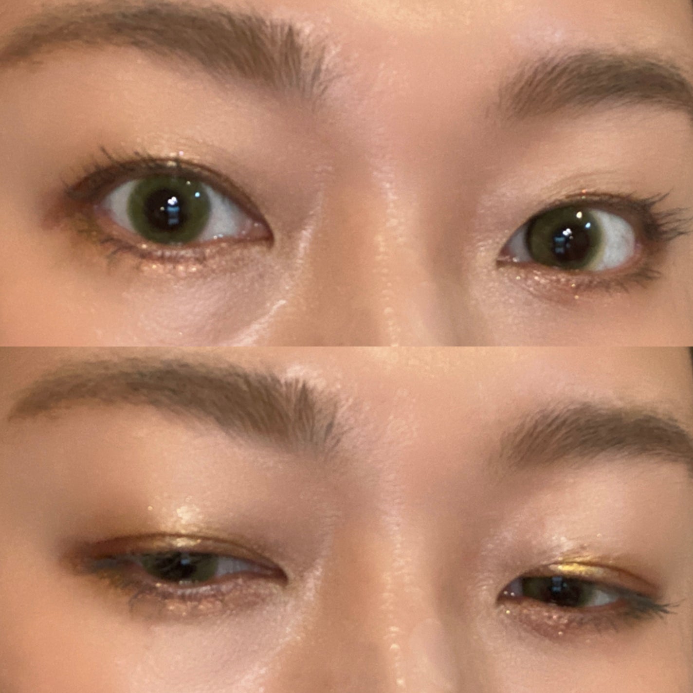 山海シリーズ 4色アイシャドウパレット/GirlCult/アイシャドウパレットを使ったクチコミ(2枚目)