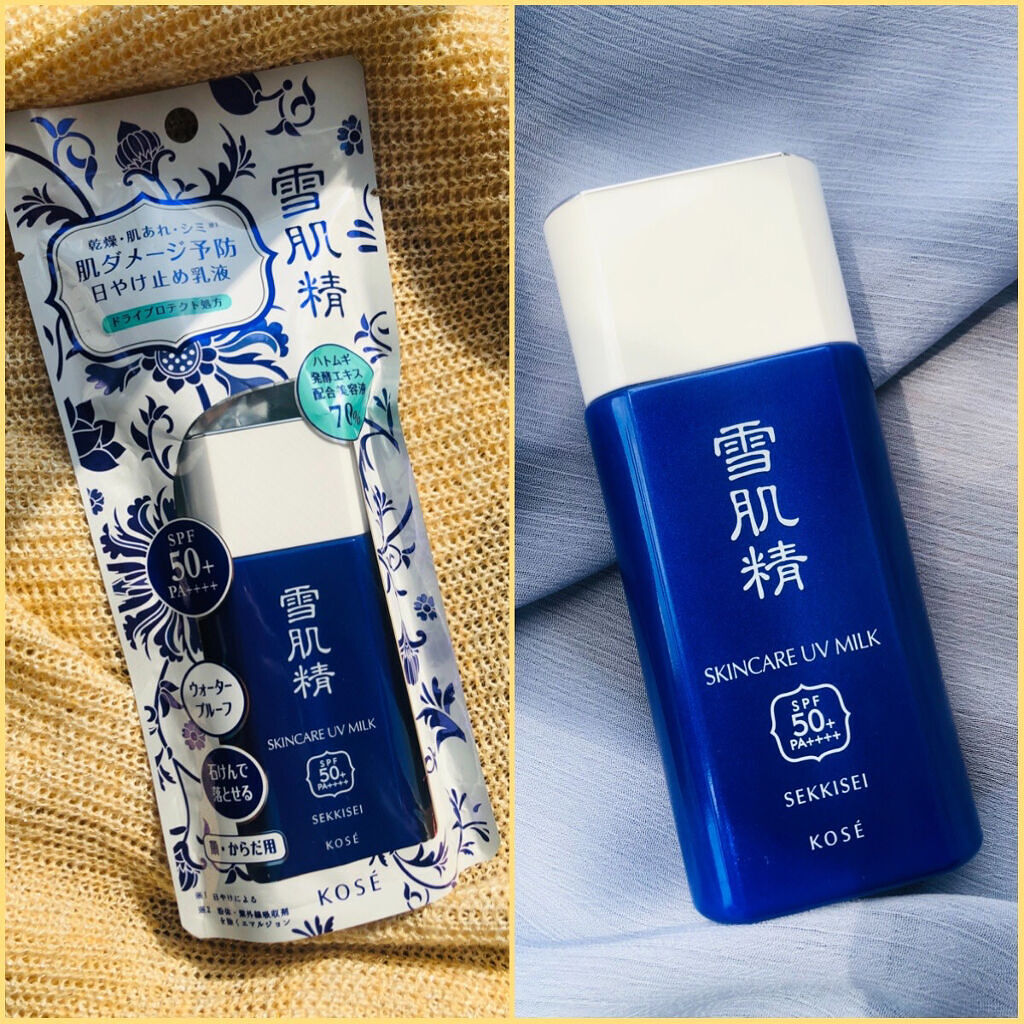 スキンケア UV ミルク/雪肌精/日焼け止めミルクを使ったクチコミ（1枚目）