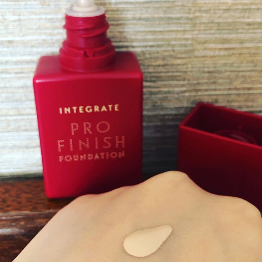 プロフィニッシュリキッド/インテグレート/リキッドファンデーションを使ったクチコミ(3枚目)